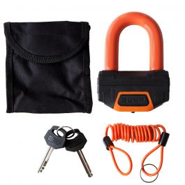 SXP Alarm Schijfremslot 5 mm - Oranje