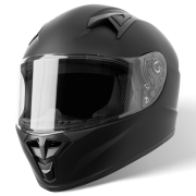 VINZ Parana Kinderhelm Motor/Scooter - Mat Zwart