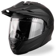 VINZ Prado Enduro helm / Systeemhelm - Mat Zwart (tweede kansje)