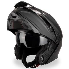 VINZ Prado Enduro helm / Systeemhelm - Mat Zwart