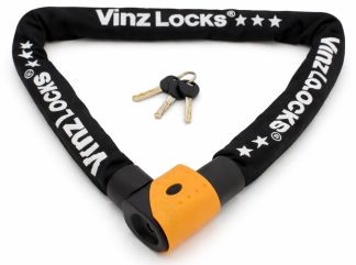 Vinz Jannu 100 cm ART 3 kettingslot scooterslot motorslot vooraanzicht