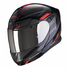 Scorpion EXO 920 Shuttle - Zwart / Zilver / Rood