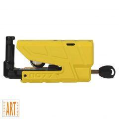 Abus Granit Detecto 8077 Yellow Schijfremslot ART4 - met alarm