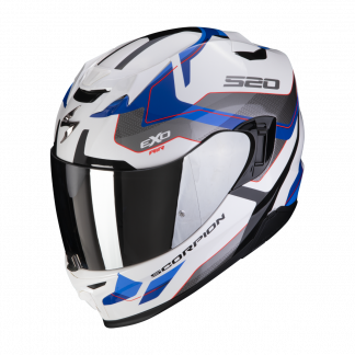 Scorpion EXO-520 EVO AIR ELAN - Wit/Blauw