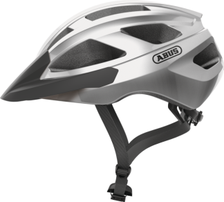 ABUS Macator Fietshelm - Zilver