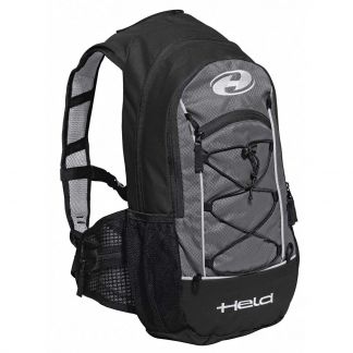 Held To-Go Motorrugzak 12 Liter - Zwart/Grijs