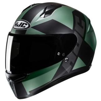 HJC C10 -Zwart / Groen