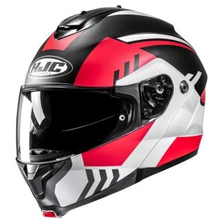 HJC C91N Kaon - Wit / Rood