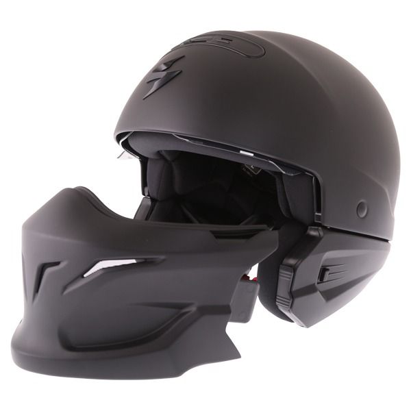 Scorpion EXO-Combat Evo Solid - Mat Zwart