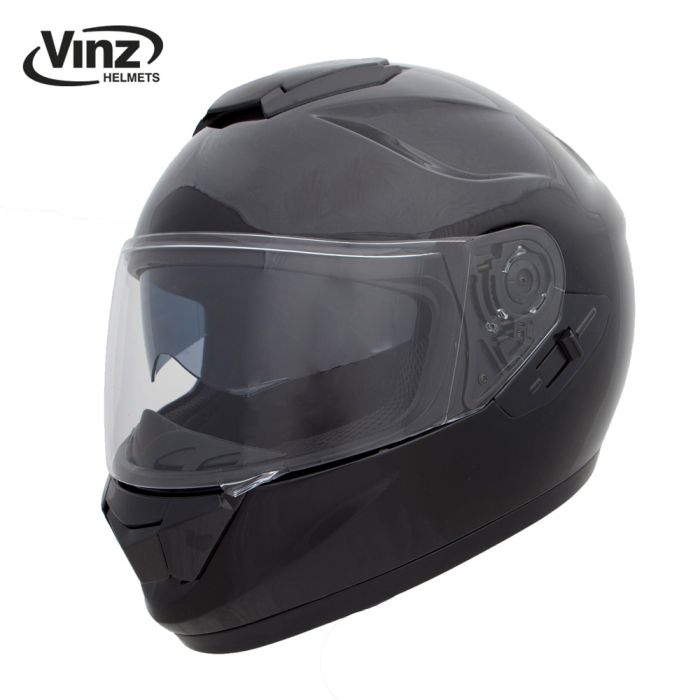 VINZ Integraalhelm met Zonnevizier - Zwart