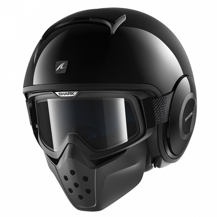 Shark Jethelm Raw - Zwart